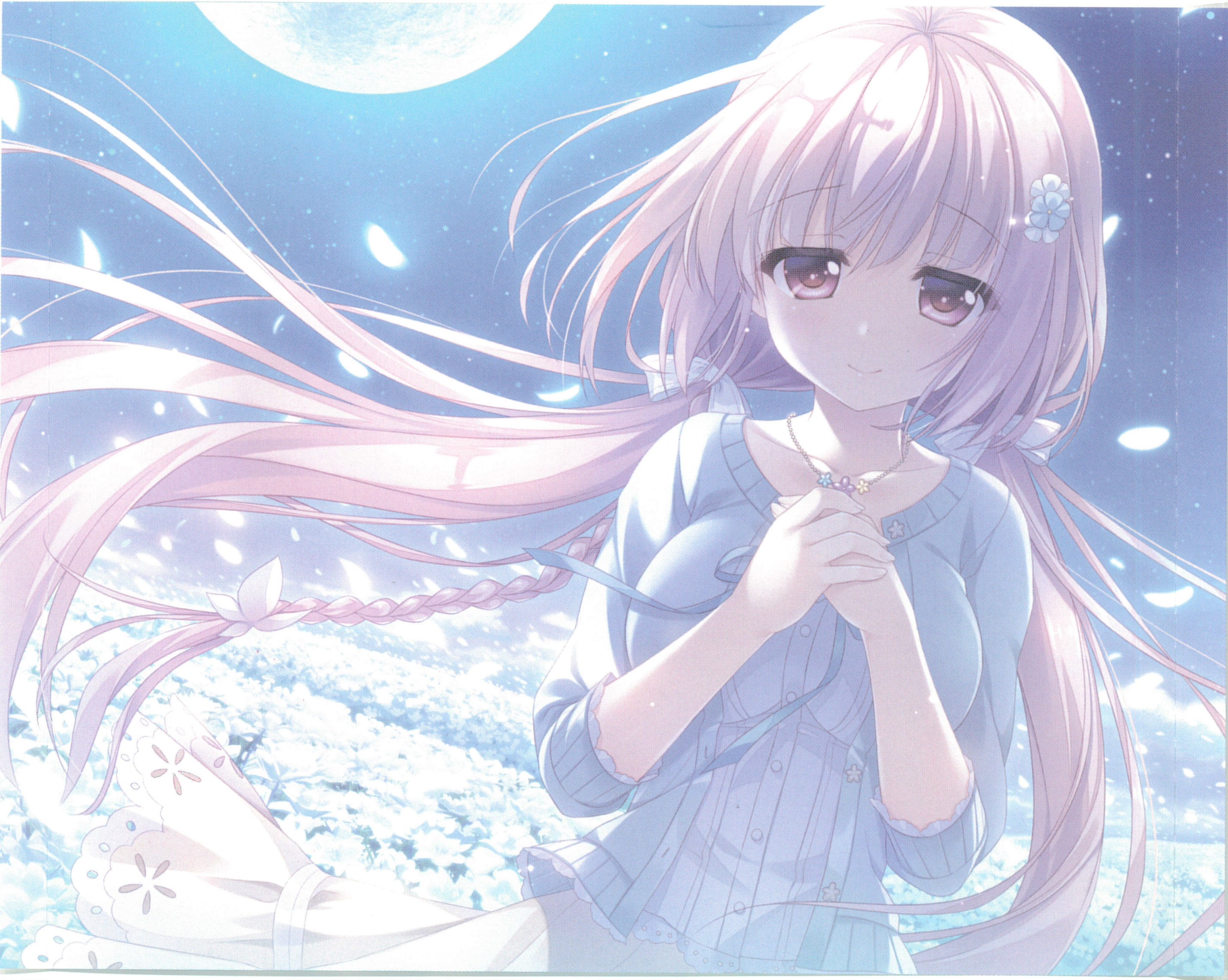 The rainbow appears after the flowering rain. Original